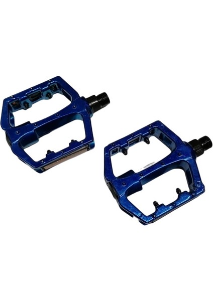 Alüminyum Mavi Platformlu Bisiklet Pedalı