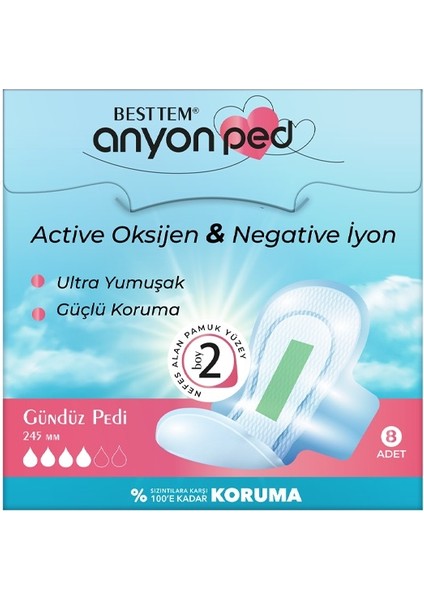 Anyon Ped (Gündüz-8piece)