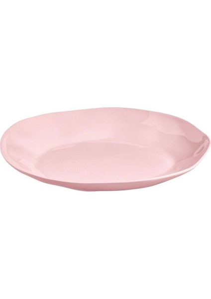 26 cm. Yemek Tabağı (Pembe)