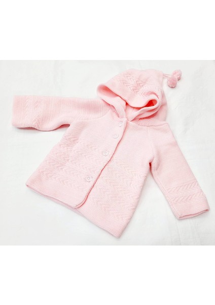 Berkaysun Tekstilden Makine Örgüsü Triko Bebek Hırkası