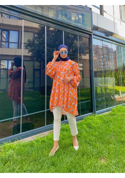 Papatya Desen Robalı Tunik 30152 fiyatları