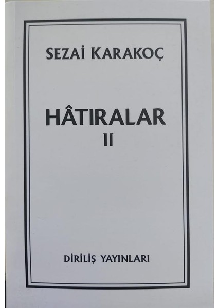 Hatıralar 2