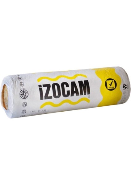 Izocam Camyünü Folyolu Çatı Şiltesi 10CM 9,6m2