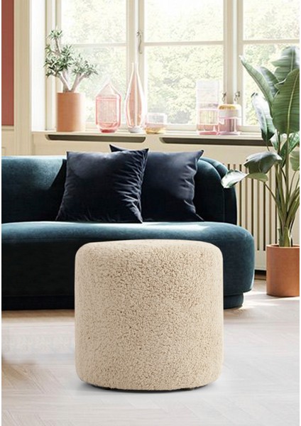 Lisa Puf -Makyaj Masası Pufu - Ayak Uzatma