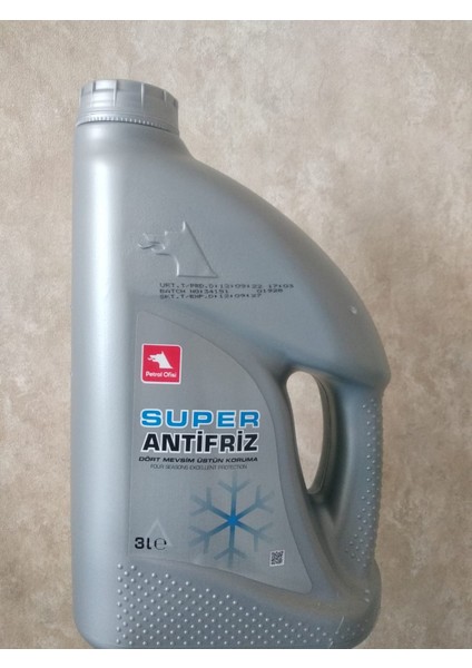 Süper Antifriz 3 Litre (Üretim Yılı: 2022)