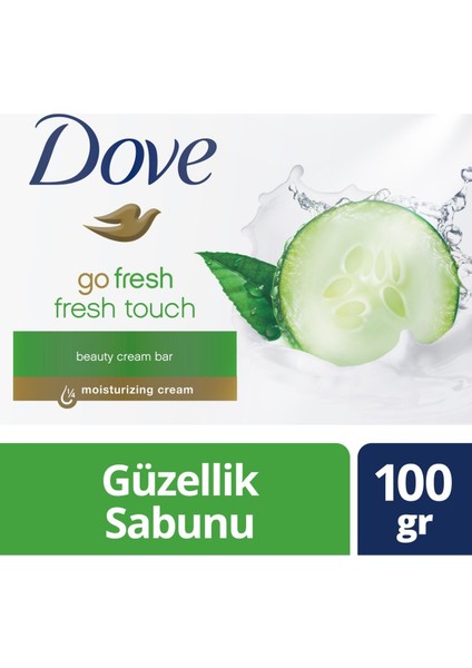 Cream Bar Salatalık ve Yeşil Çay Ferahlığı Katı Sabun 100 gr x 10 Adet