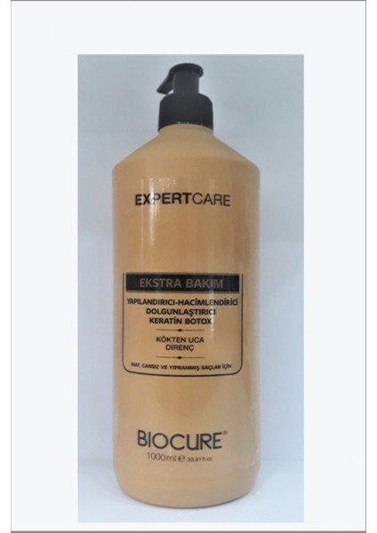 Yıpranmış Saçlar İçin Keratin Botox Krem 1000 ml