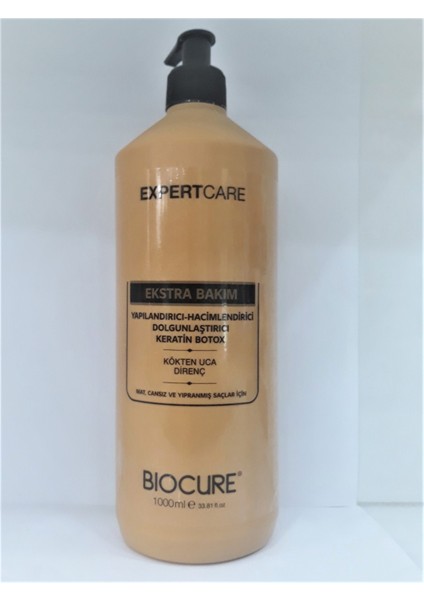 Yıpranmış Saçlar İçin Keratin Botox Krem 1000 ml