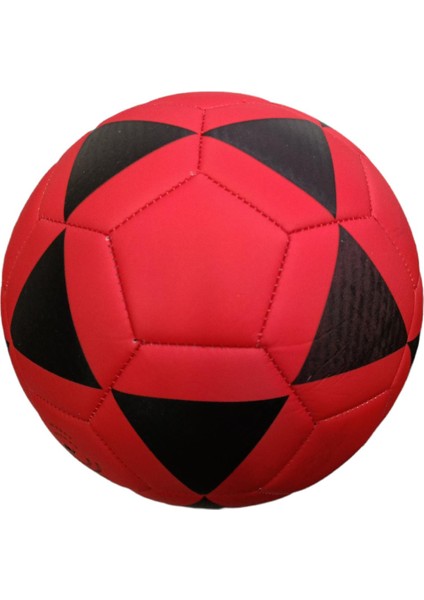 3 Astar Futbol Topu No.5 Kırmızı Siyah Desenli FOOTBAL-900