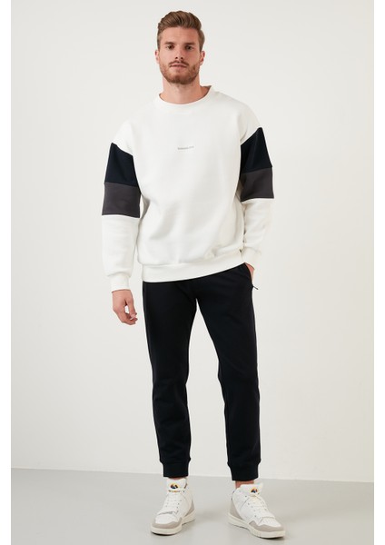 Pamuklu Oversize Içi Tüylü Yumuşak Şardonlu Sweat Erkek Sweat 5905298 fiyatları