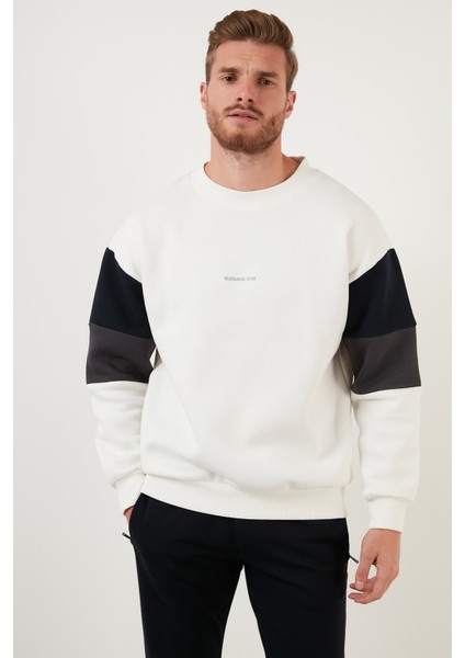 Pamuklu Oversize Içi Tüylü Yumuşak Şardonlu Sweat Erkek Sweat 5905298 modelleri