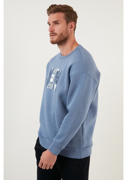 Pamuklu Oversize Içi Tüylü Yumuşak Şardonlu Sweat Erkek Sweat 572METAVERSE fırsatları