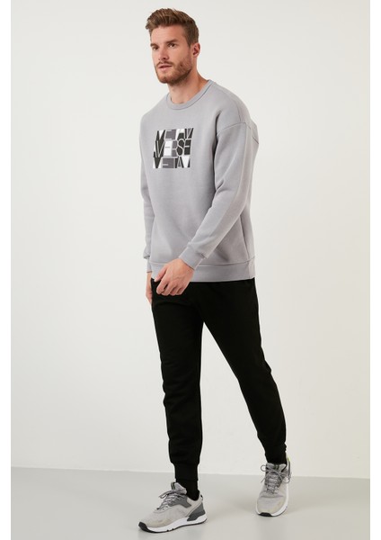Pamuklu Oversize Içi Tüylü Yumuşak Şardonlu Sweat Erkek Sweat 572METAVERSE fırsatları