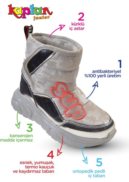 Kürklü Kız Çocuk Botu Fgmk 47600