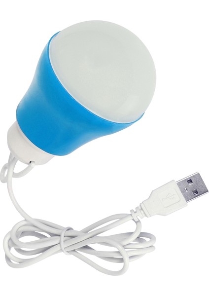 USB Kablolu 1 Metre 6-5 Volt Dat At Ampulü - Güneş Enerjili Solar Sistem Uyumlu Ampül
