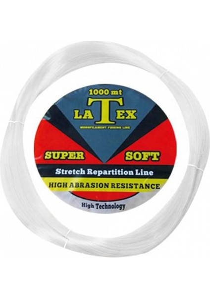 Çile Misina 1000M Super Soft Monofilament Sarı Beyaz