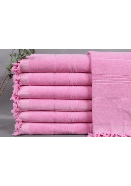 Pembe Toptan Havlu 90X180 Cm Pamuk Peştamal Bekarlığa Veda Partisi