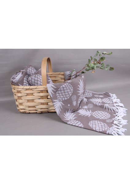 Kahverengi Toptan Havlu Plaj Peştemali 100X180 Cm Pamuk Peştamal Bekarlığa Veda Havluları