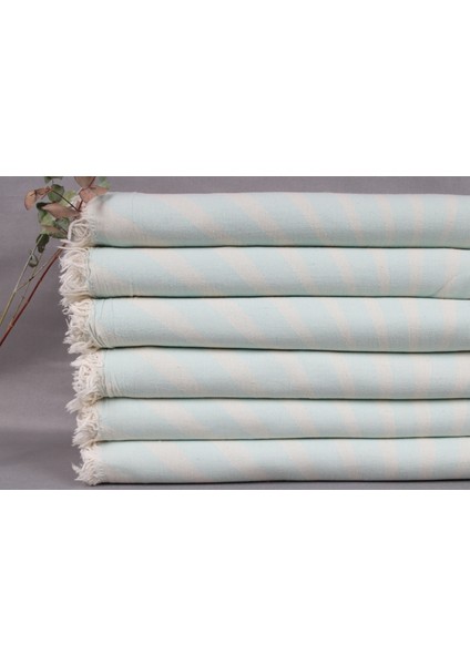 Mint Plaj Peştemali Havlu 90X180 Cm Pamuk Havlu Misafir Havlusu Fouta Havlu