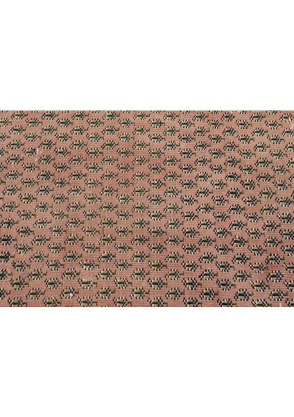 Türk Halısı Eskitme Halı Halı 78X218 Cm Kahverengi Halı El Yapımı Mutfak Halı 9753