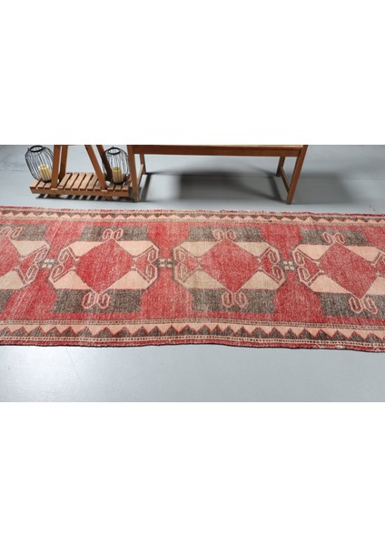 Türk Halısı Eskitme Halı Halı 117X327 Cm Kırmızı Halı Bahçe Merdiven Halı Mutfak Halı 9315 fiyatları