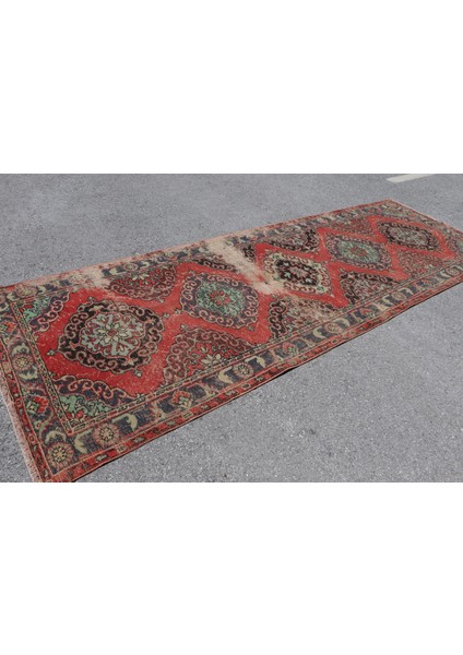 Eskitme Halı Türk Halısı Halı 132X379 Cm Kırmızı Halı Organik Mutfak Halı Mutfak Halı 4076 fiyatları