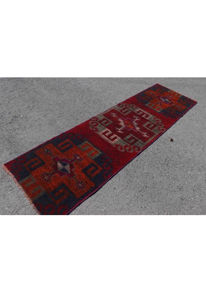 Türk Halısı Eskitme Halı Halı 77X269 Cm Turuncu Halı Ofice Koridor Halı Dekoratif Koridor Halı fiyatları