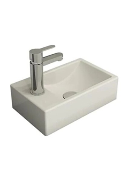 Bocchi Milano Dar Sol Lavabo Parlak Beyaz 1418-001-0126