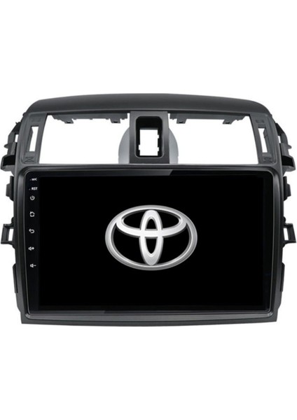 Toyota Corolla 2006-2013 Android 12 Multimedya 2GB/32GB 9 Hd Inc IPS Ekran Park Kamerası Hediyeli
