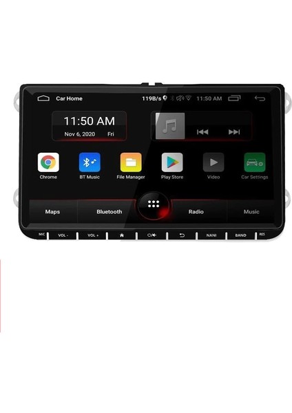 Kıngwınn Volkswagen Android Multimedya 2/32GB Jetta Passat Cady Golf Seat