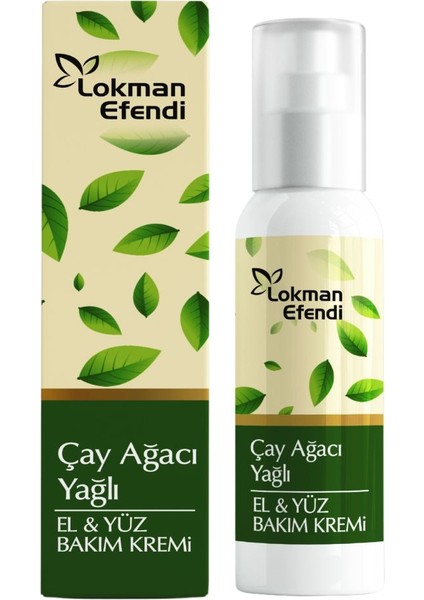 Lokman Efendi Çay Ağacı Yağlı Krem 100 ml