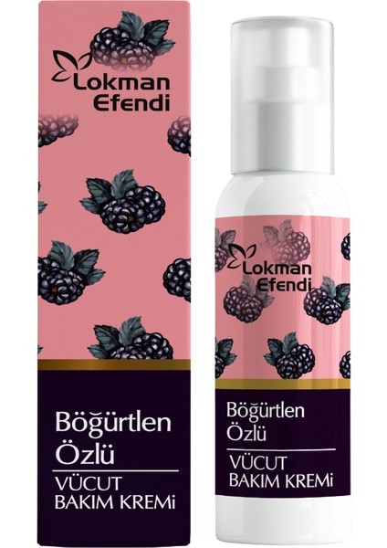 Lokman Efendi Böğürtlenli Vücut Bakım Kremi 100 ml