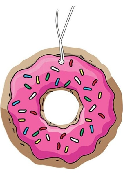 Donut Tasarımlı Dekoratif Oto Kokusu ve Aksesuarı