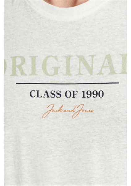 Jorpop Brabdıng Tee Ss Crew Neck White