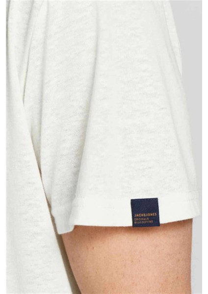 Jorpop Brabdıng Tee Ss Crew Neck White