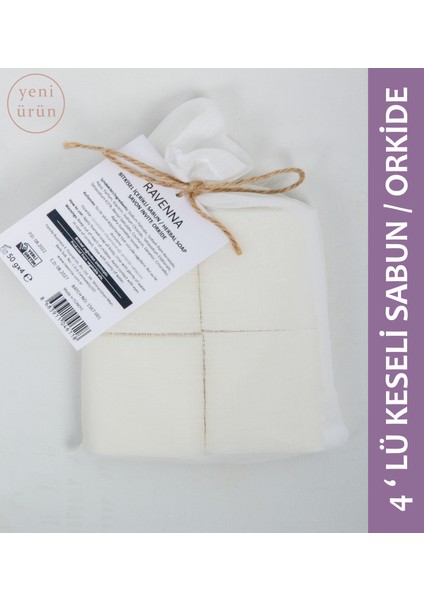 Orkideli Keseli Sabun 4 x 200 gr