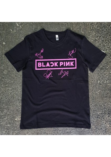 Blackpink Unisex Owersize T- Shirt Çorap Bileklik Set