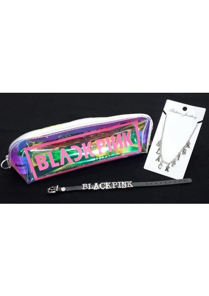 Blacpink Kalemlik Kolye Bileklik Set