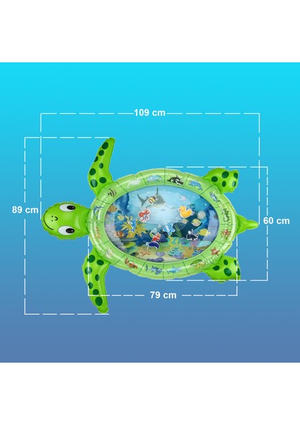 Turtle Bebek Su Oyun Matı (Jumbo) - TEST RAPORLU