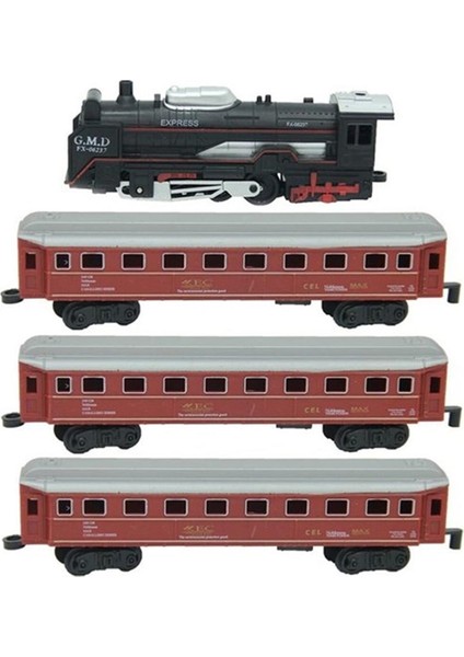 Vardem Rail King Oyuncak Tren Seti Pilli 18 Parça Raylı Vagonlu Kara Tren Oyuncak Tren modelleri