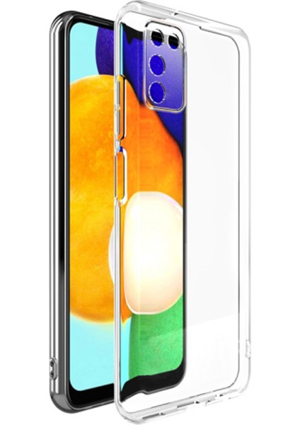 Sm Galaxy A03S Kılıf Kamera Korumalı Ultra Ince Şeffaf Silikon Kılıf