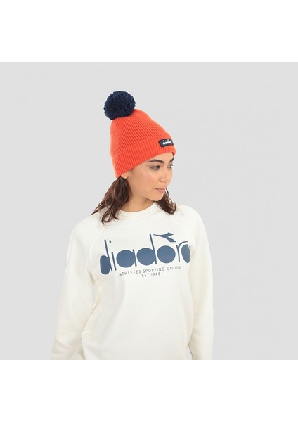 New Balance Diadora Knit Bobble Beanie W Turuncu Kadın Bere - D202012-586