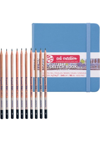 Sketchbook ve Çizim Kalemleri Set8
