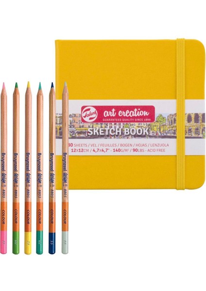 Sketchbook ve Çizim Kalemleri SET12