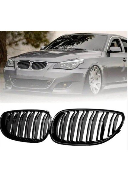 Bmw 5 Serisi E60 M5 Ön Panjur Siyah 2004-2009