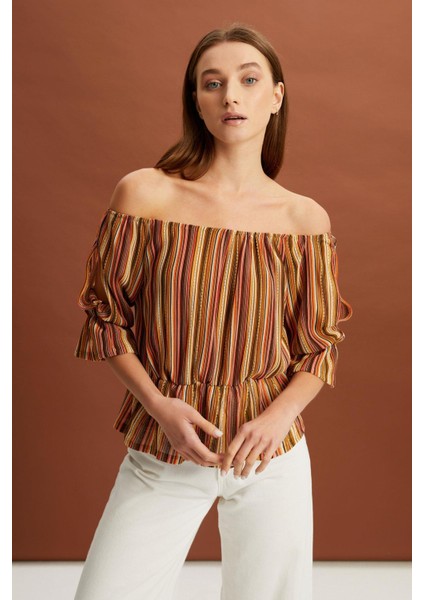 Carmen Yaka Kol Detaylı Bluz (B22-37900) fiyatları