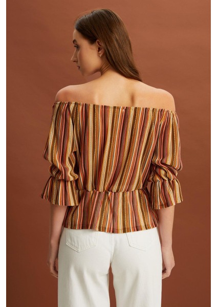 Carmen Yaka Kol Detaylı Bluz (B22-37900) indirimleri