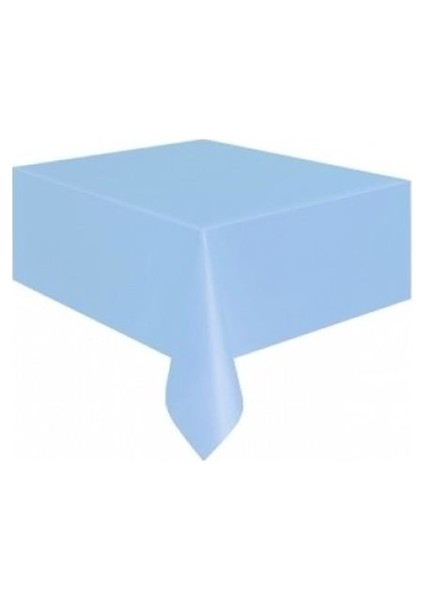 Masa Örtüsü Düz Mavi 137X183 cm