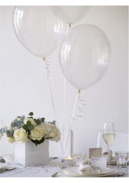 Şeffaf Balon 20 Adet