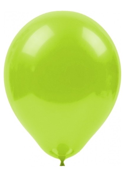 Balonevi Metalik Açık Yeşil Balon 20 Adet